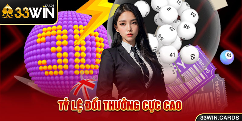 Tỉ lệ đổi thưởng cực cao